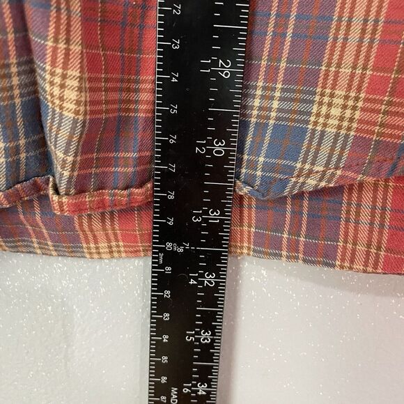 Pendleton Somerset‎ Flannel Shirt Mens XL Wool Cotton Blend Plaid Button Down - Picture 7 of 11